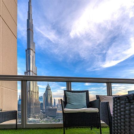 Spectacular Burj & Fountain View - Luxurious 3 Bedrooms & Maids Room - The Residences Dubai Esterno foto