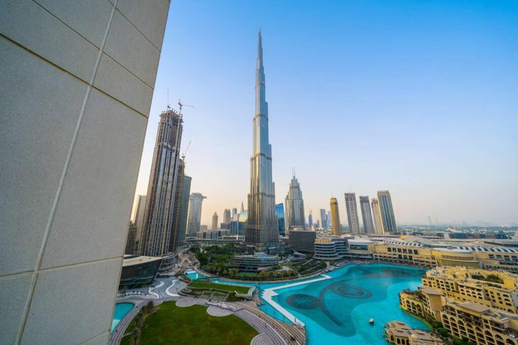 Spectacular Burj & Fountain View - Luxurious 3 Bedrooms & Maids Room - The Residences Dubai Esterno foto