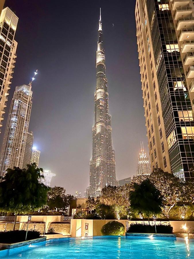 Spectacular Burj & Fountain View - Luxurious 3 Bedrooms & Maids Room - The Residences Dubai Esterno foto