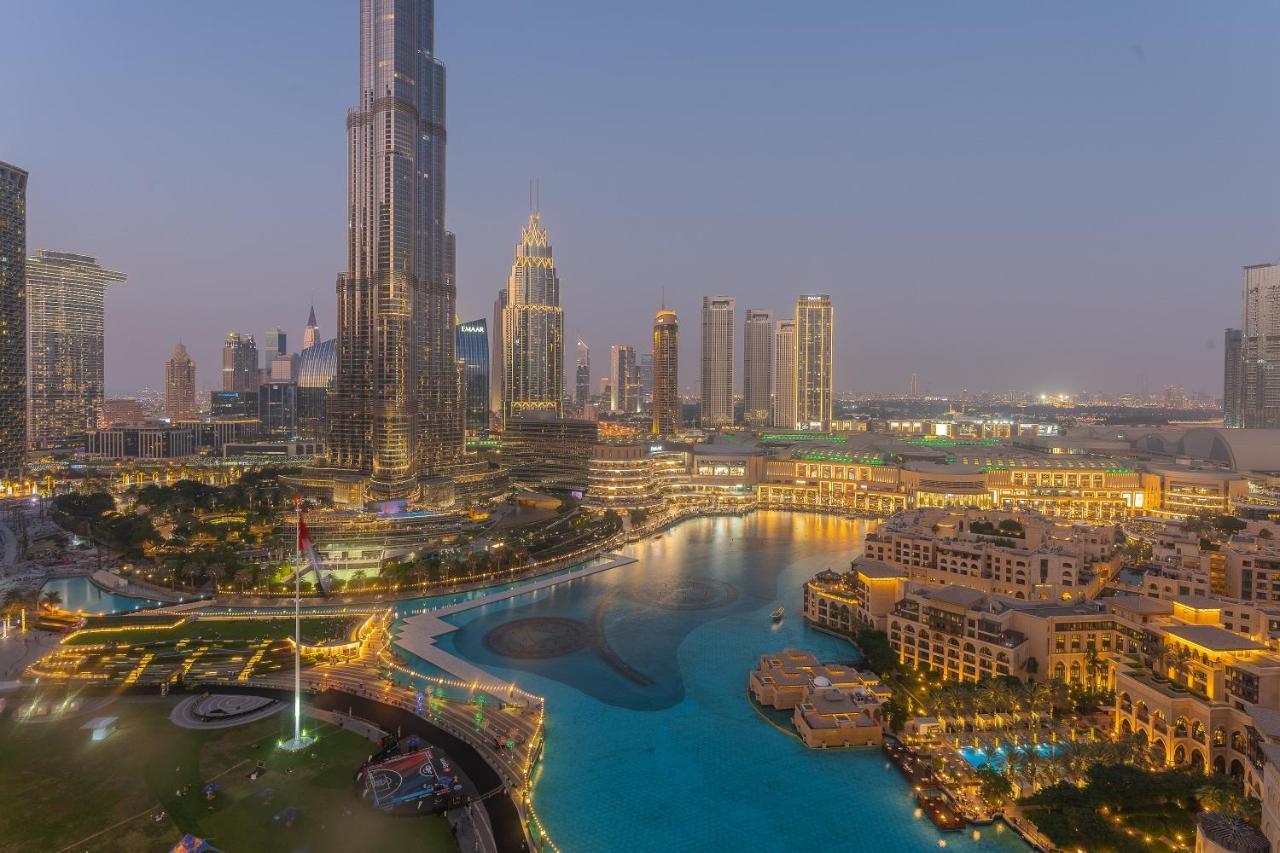 Spectacular Burj & Fountain View - Luxurious 3 Bedrooms & Maids Room - The Residences Dubai Esterno foto