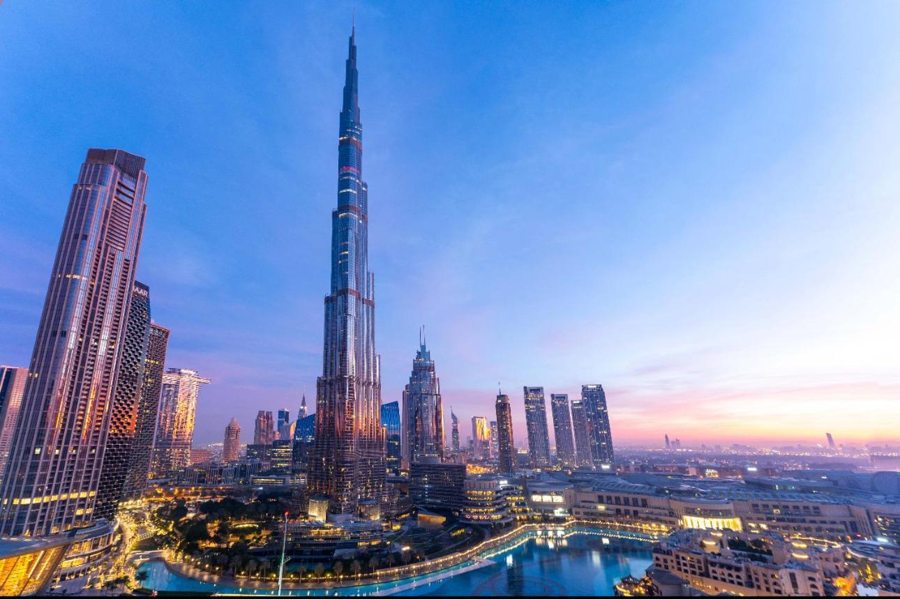 Spectacular Burj & Fountain View - Luxurious 3 Bedrooms & Maids Room - The Residences Dubai Esterno foto